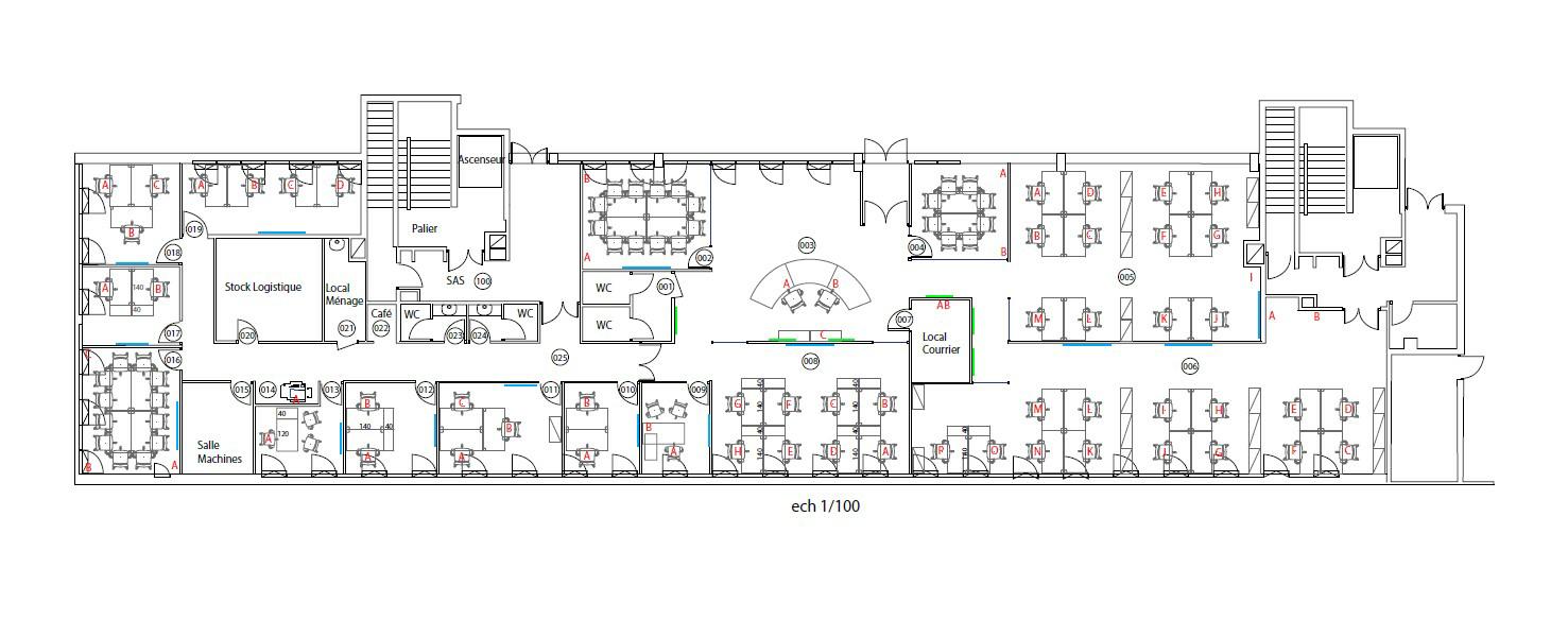 Bureau Rennes 863m² Location bureau Rennes Ille-et-Vilaine OLBUR2311364 7